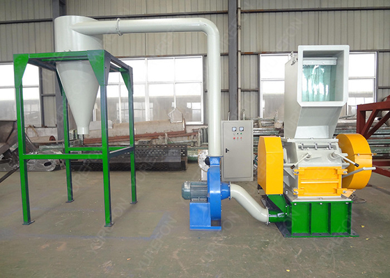 2800 T/min-HDPE Machine van de Afval de Plastic Maalmachine 200 Kg/u voor dik - Muurhars